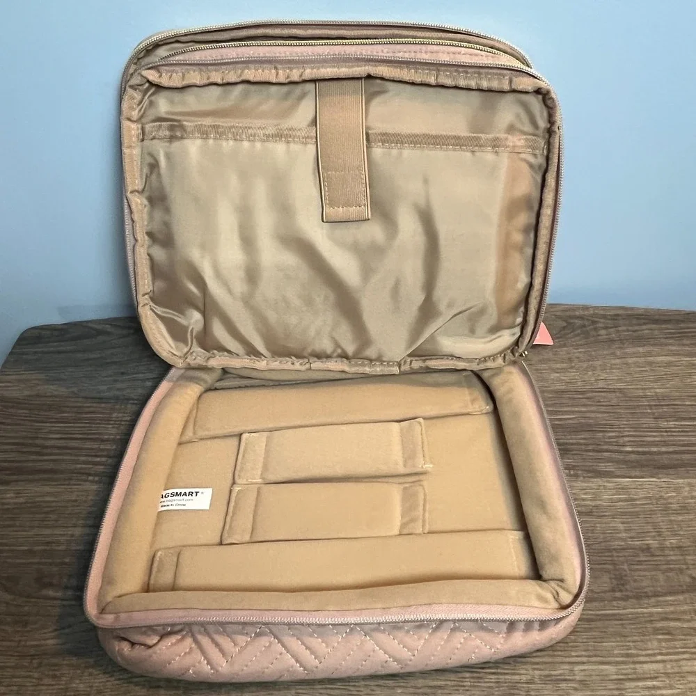 BAGSMART Electronic Organizer Lg Double Layer Cable Bag 10.5